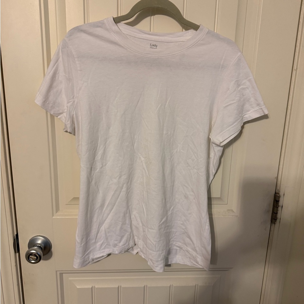 Classic White Women's Short Sleeve Tee